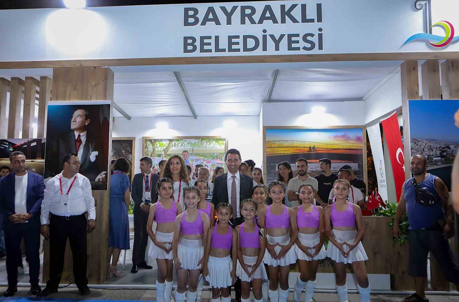 Bayraklı Belediyesi standı ilgi topladı
