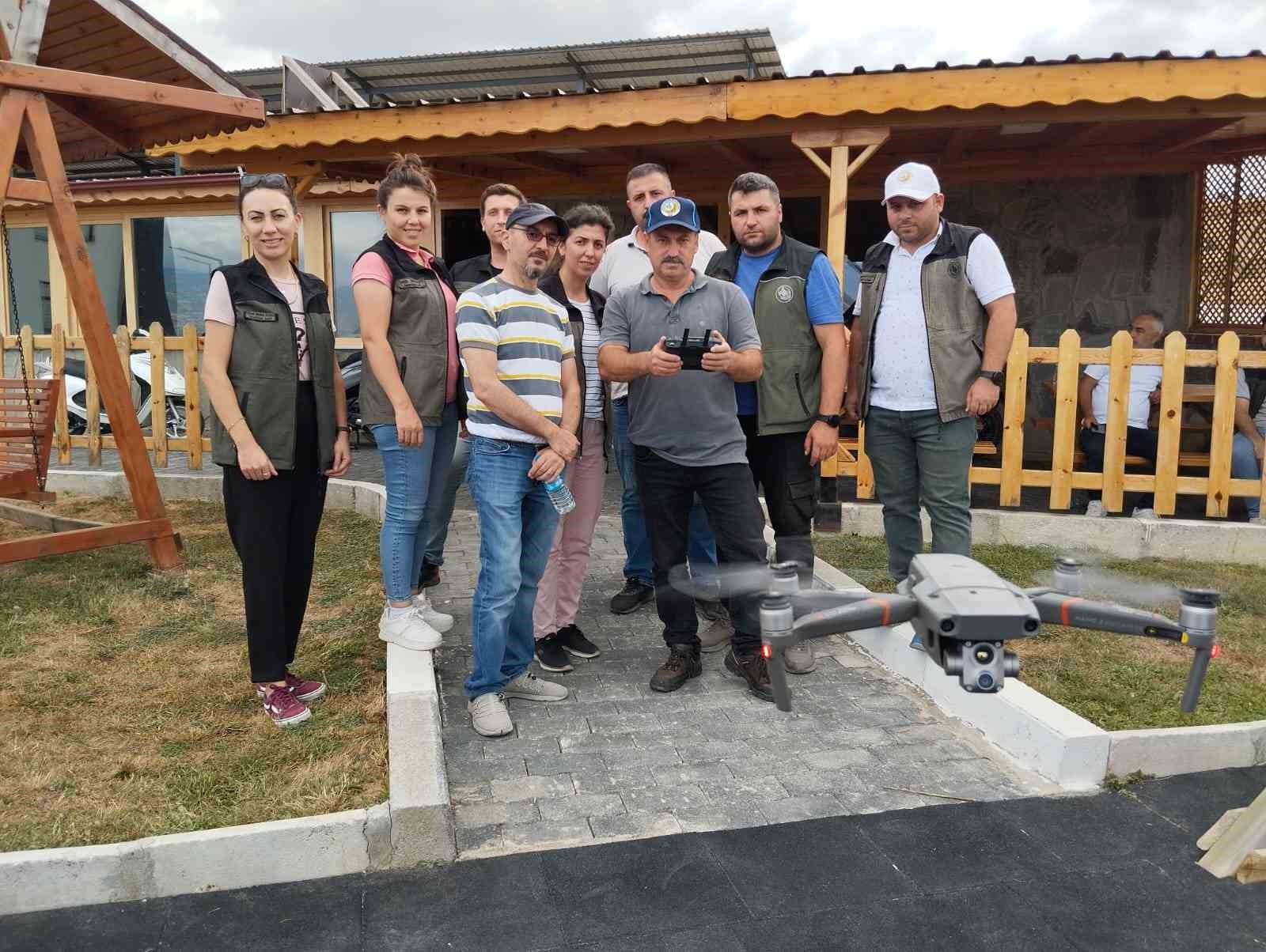 Orman şeflerine dron eğitimi
