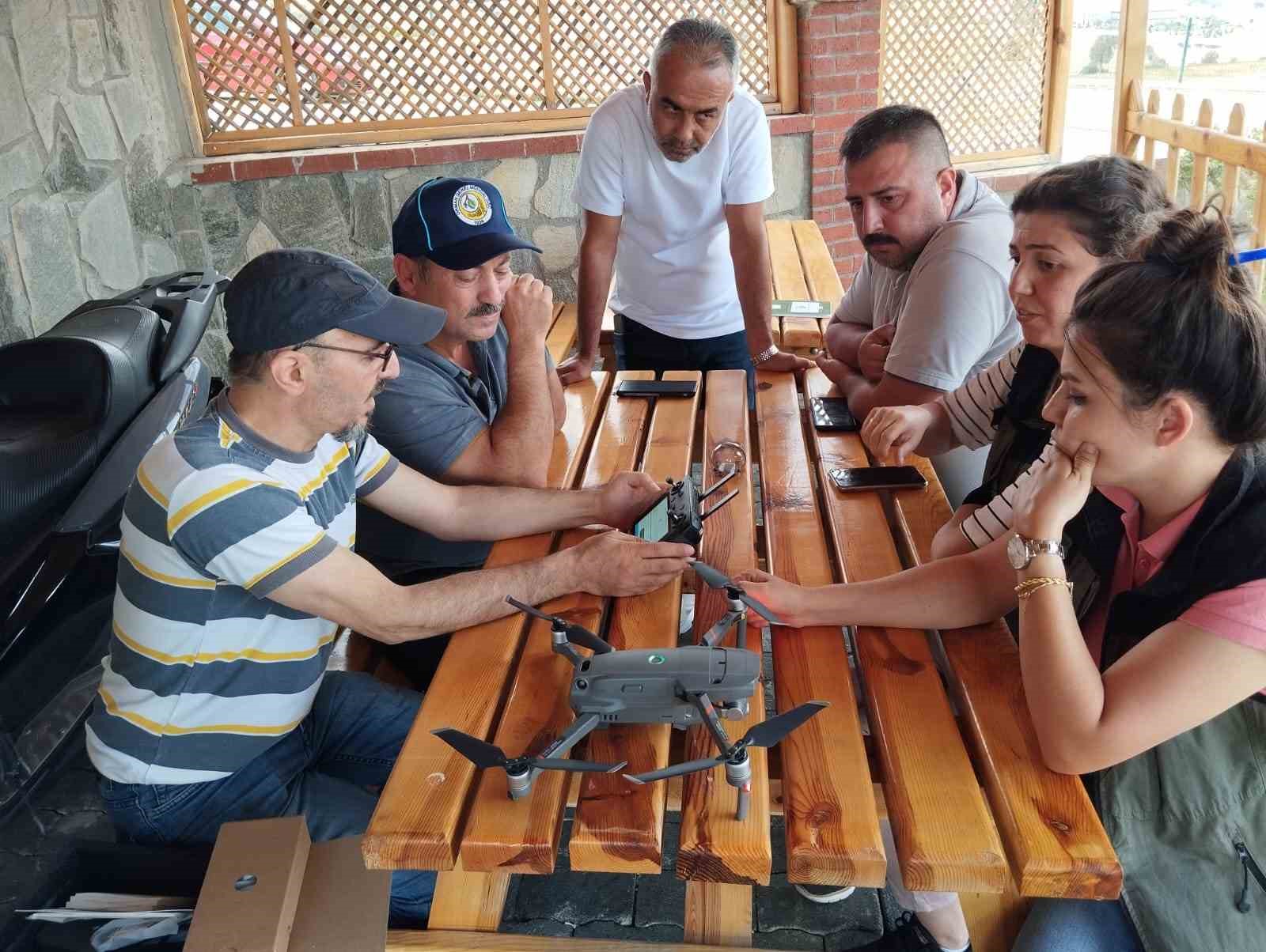 Orman şeflerine dron eğitimi
