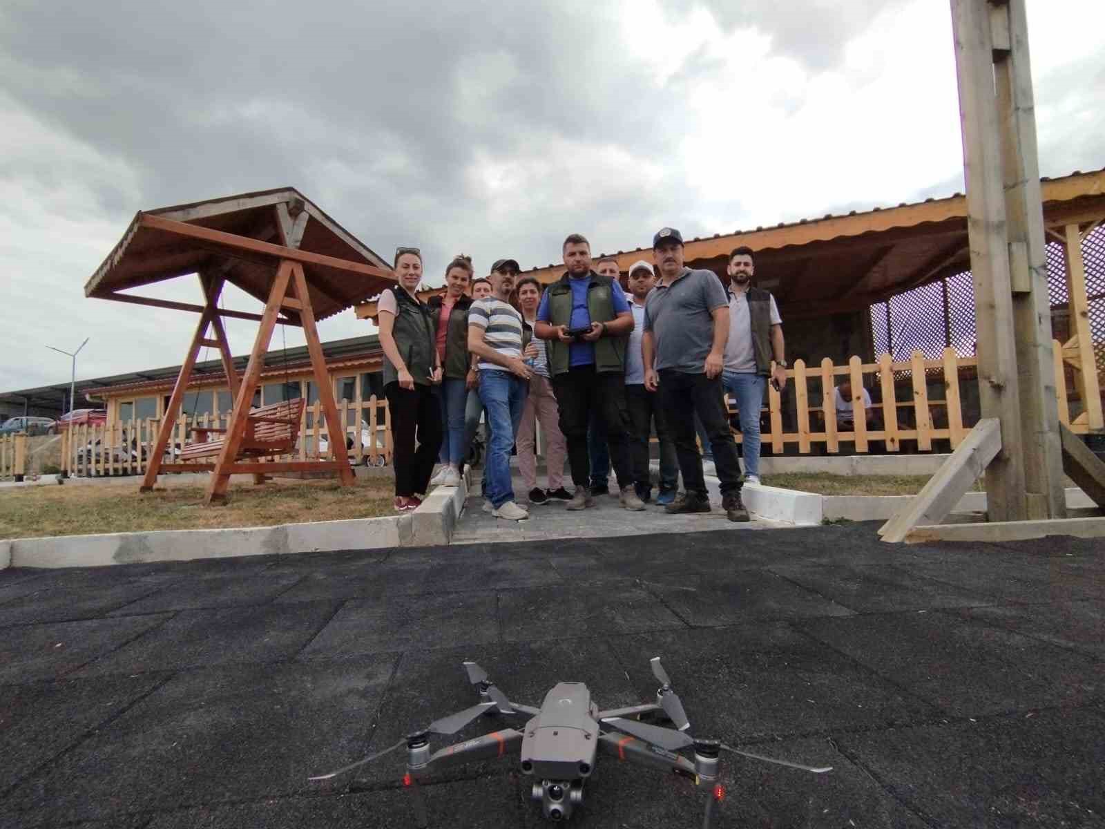 Orman şeflerine dron eğitimi
