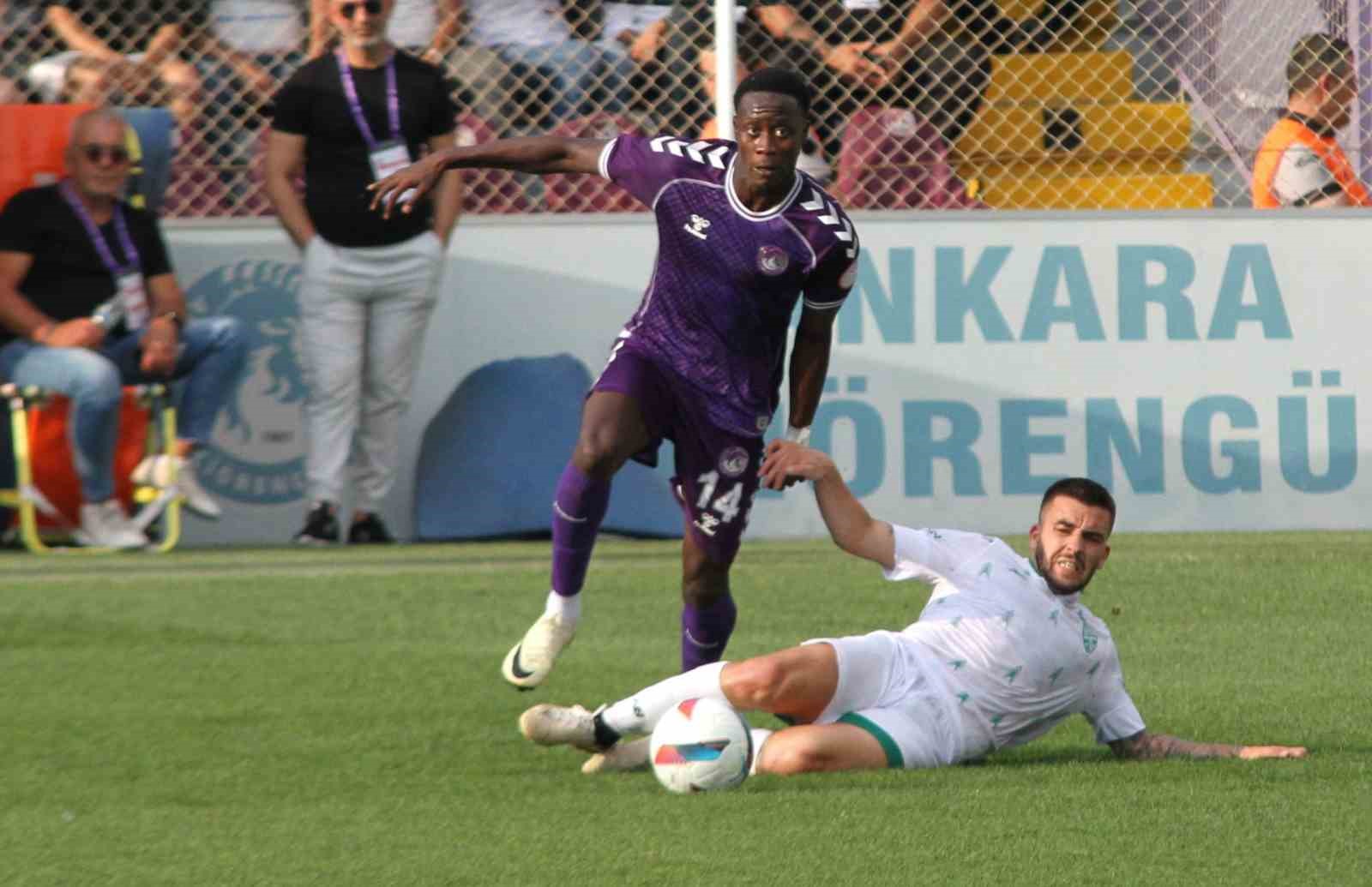 Trendyol 1. Lig: Keçiörengücü: 1 - Boluspor: 1
