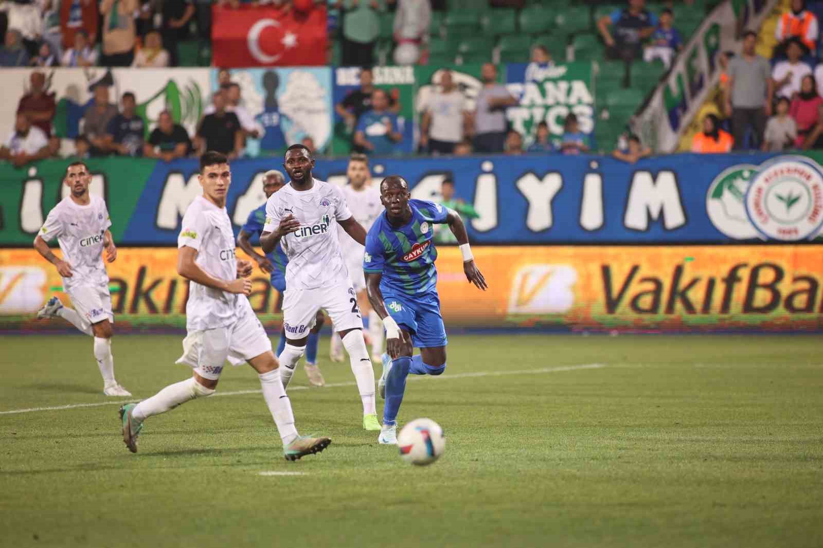 Trendyol Süper Lig: Çaykur Rizespor: 0 - Kasımpaşa: 1 (Maç sonucu)
