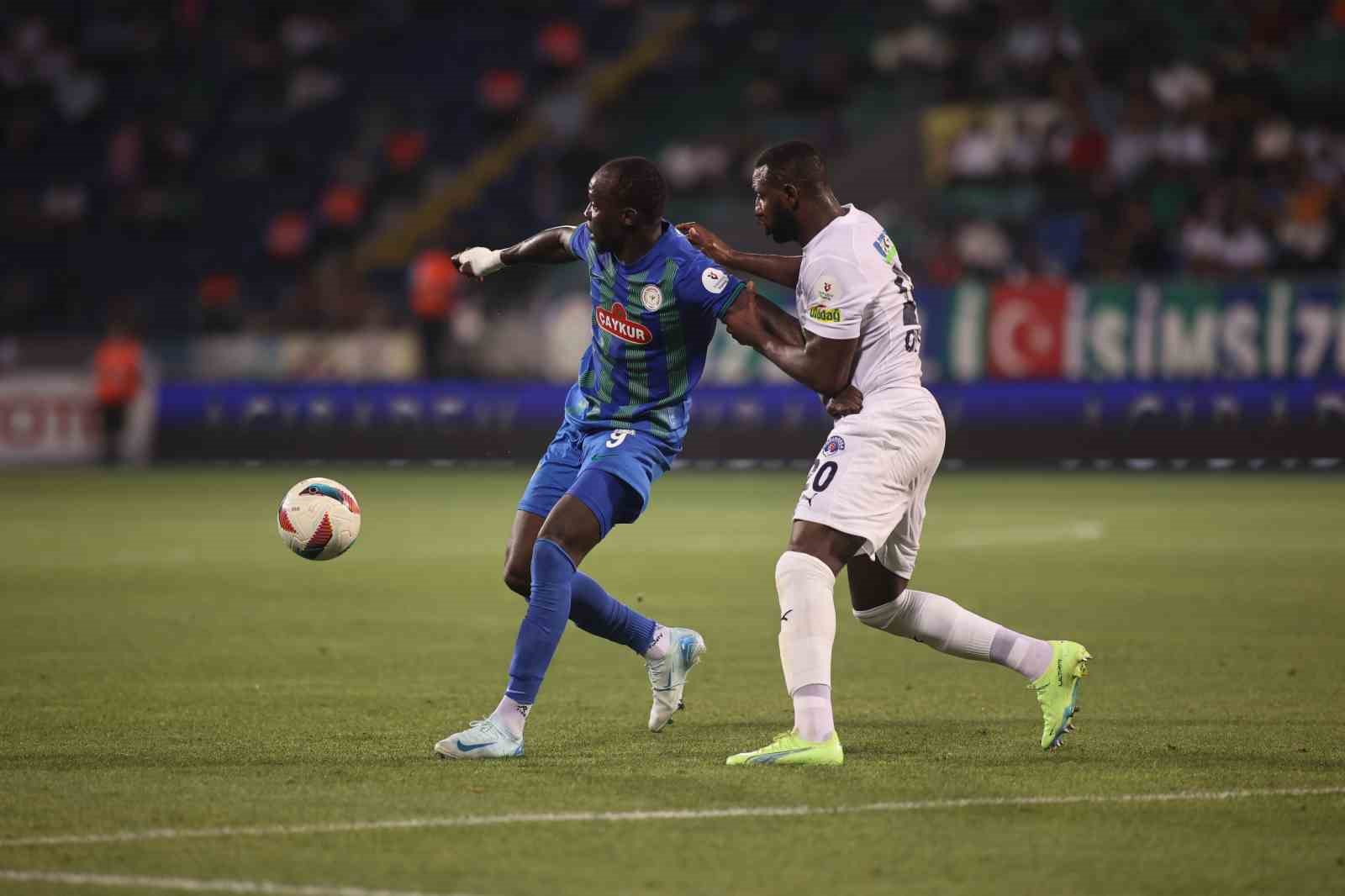 Trendyol Süper Lig: Çaykur Rizespor: 0 - Kasımpaşa: 1 (Maç sonucu)
