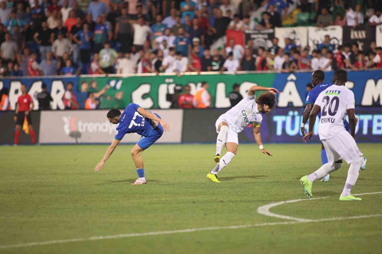 Trendyol Süper Lig: Çaykur Rizespor: 0 - Kasımpaşa: 1 (Maç sonucu)
