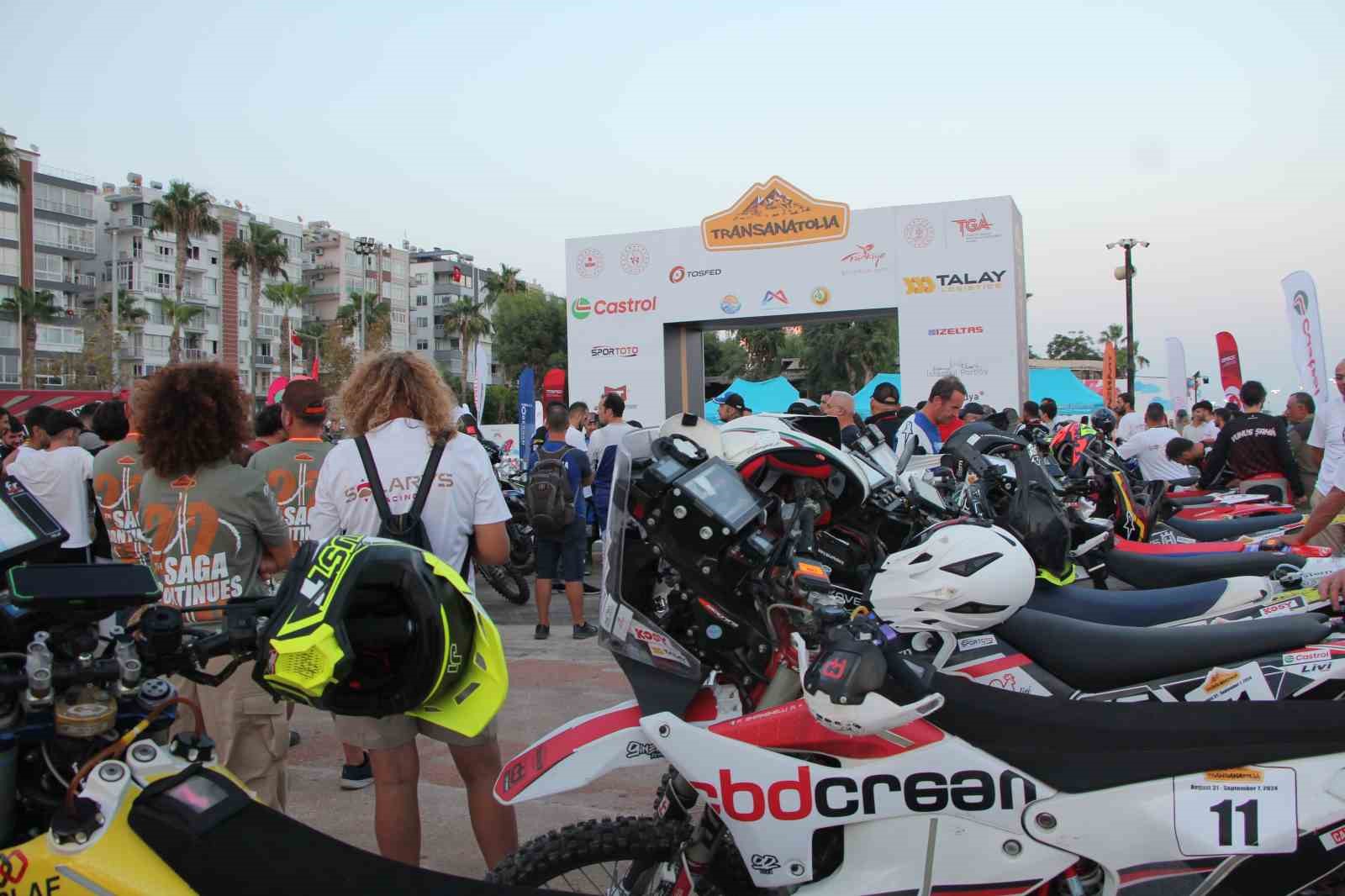 TransAnatolia Rally Raid Mersin’den başladı
