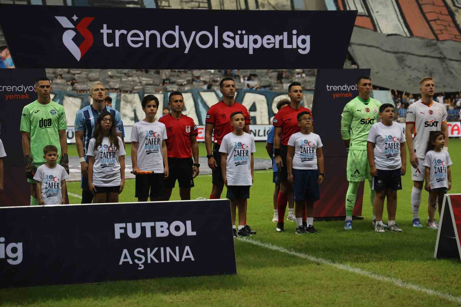 Trendyol Süper Lig: Adana Demirspor: 0 - Galatasaray: 2 (Maç devam ediyor)
