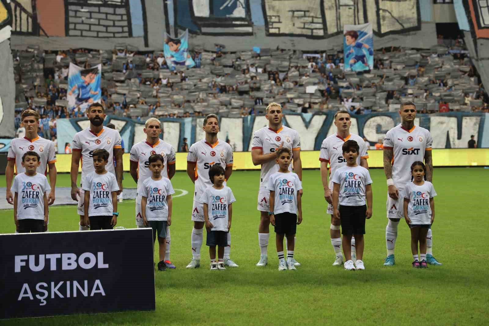 Trendyol Süper Lig: Adana Demirspor: 0 - Galatasaray: 2 (Maç devam ediyor)
