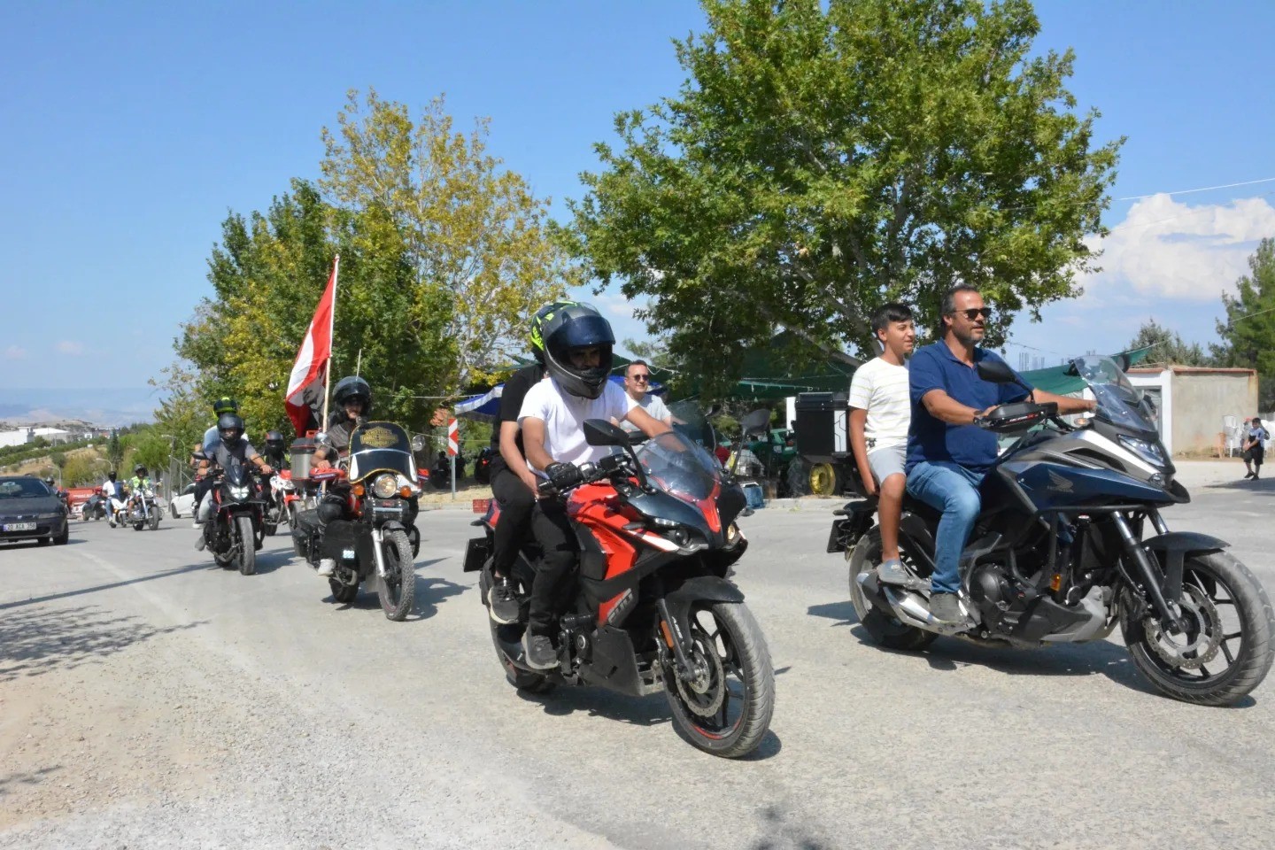 Babadağ motosiklet tutkunlarına unutulmaz anlar yaşattı
