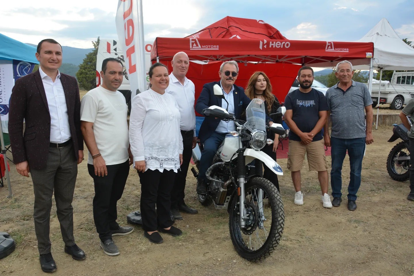 Babadağ motosiklet tutkunlarına unutulmaz anlar yaşattı
