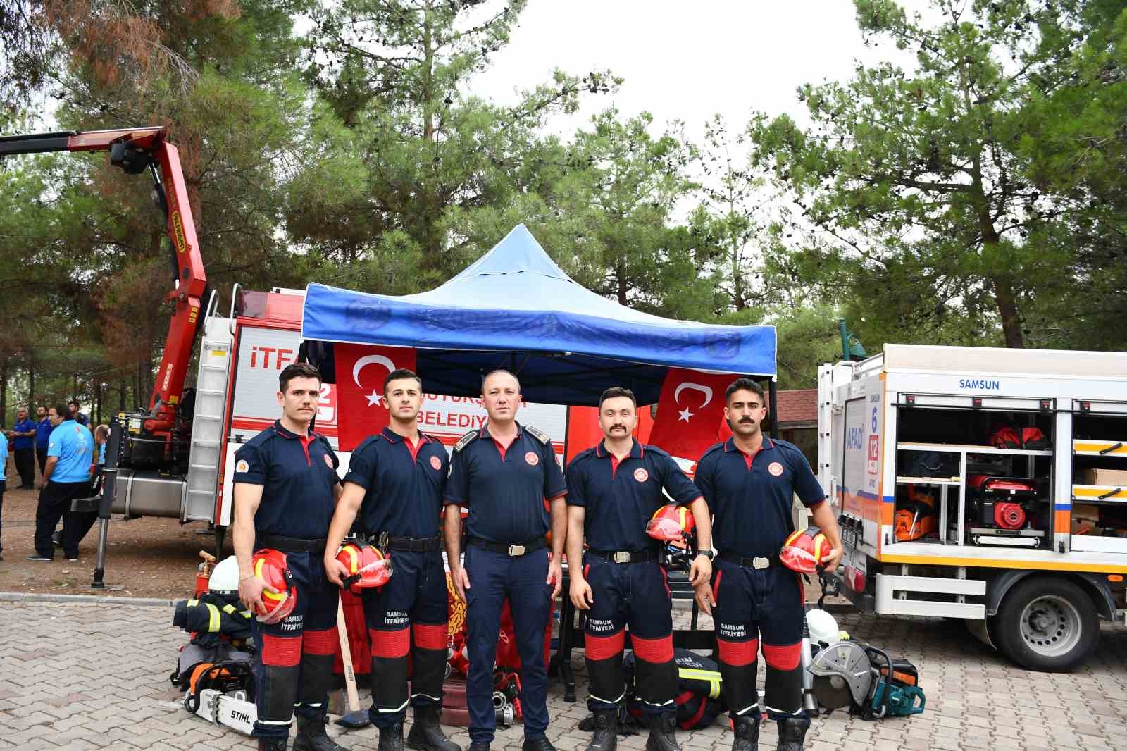 AFAD bölge kampı, Samsun’daki eğitimlerini tamamladı
