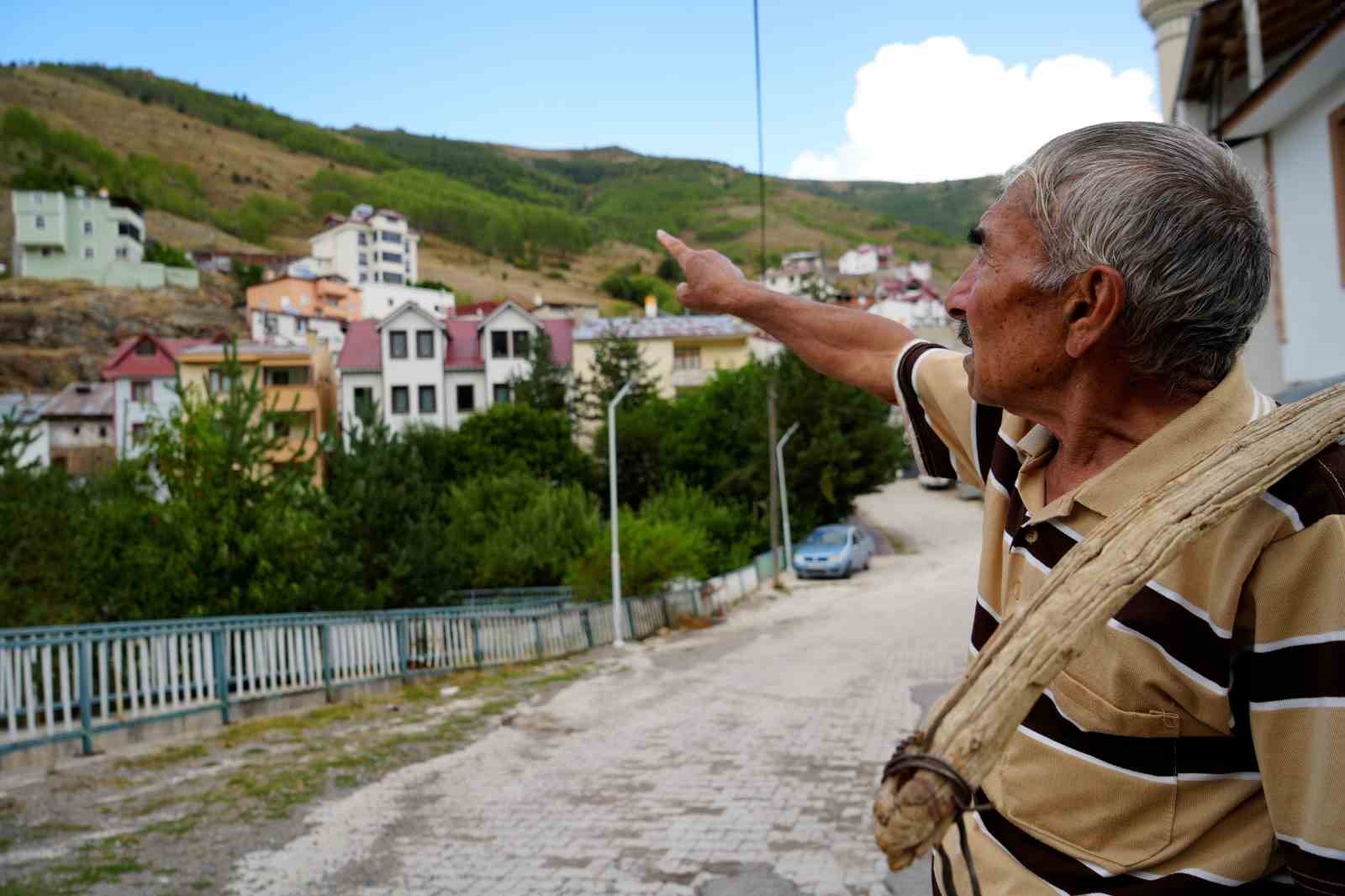 Emekli öğretmen diktiği 4 bin fidanla köyünü yeşillendirdi
