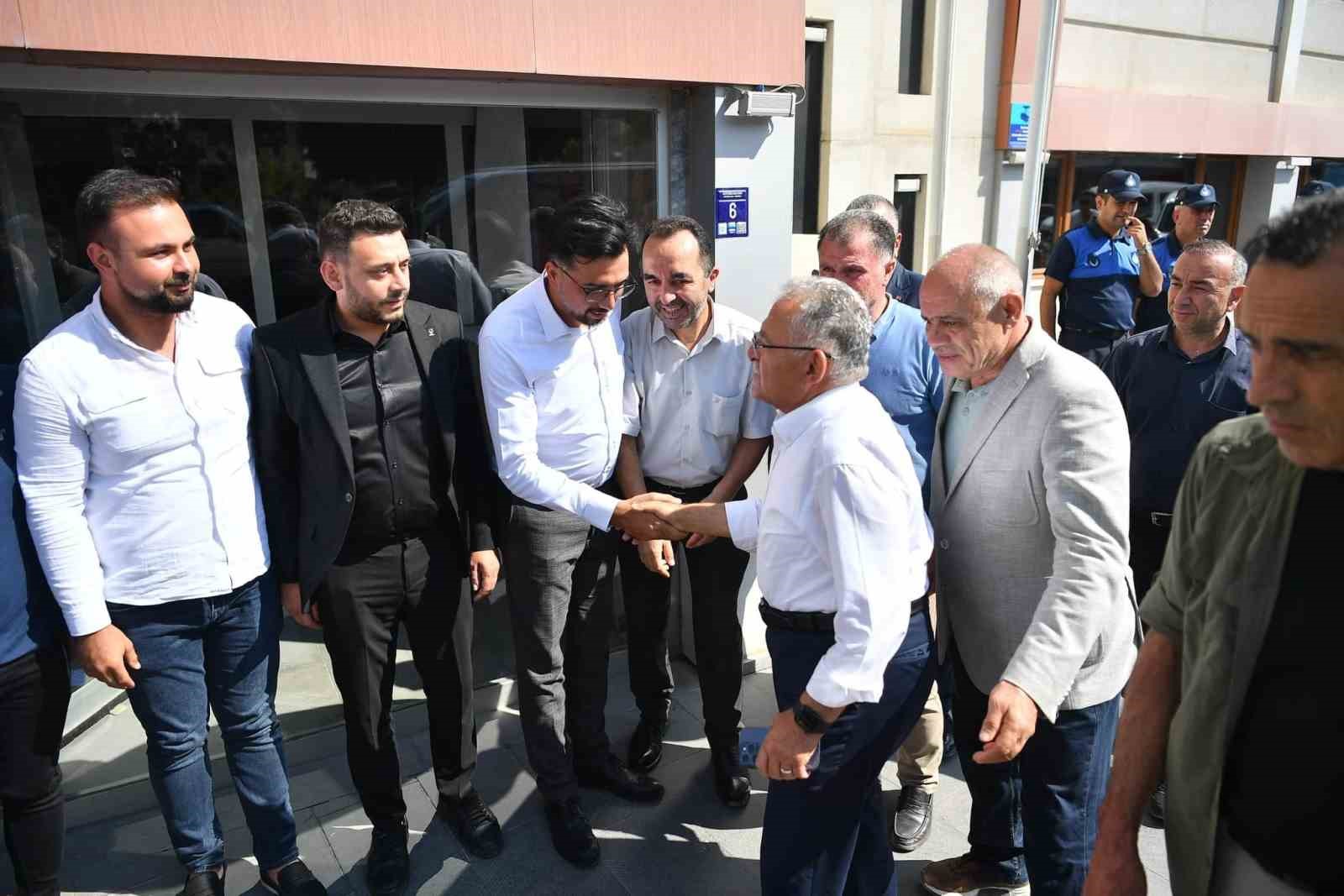 Yahyalı Belediyesi ve Tekstil Fabrikası Şantiyesi’ne ziyaret
