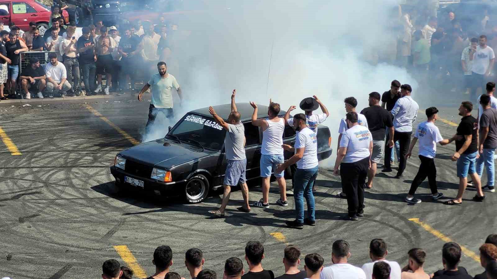 Modifiye tutkunları Trabzon’da buluştu
