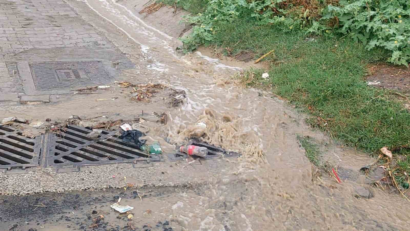 Tekirdağ’da sağanak yağış
