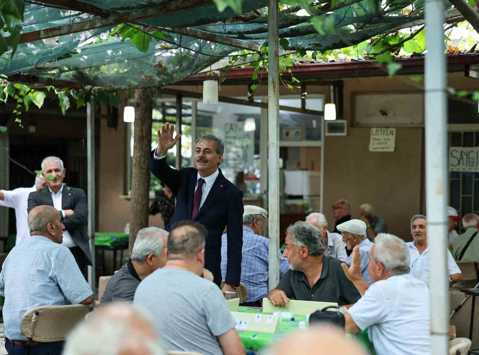 Başkan Alemdar Sakarya’da adım adım vatandaşlarla kucaklaşıyor
