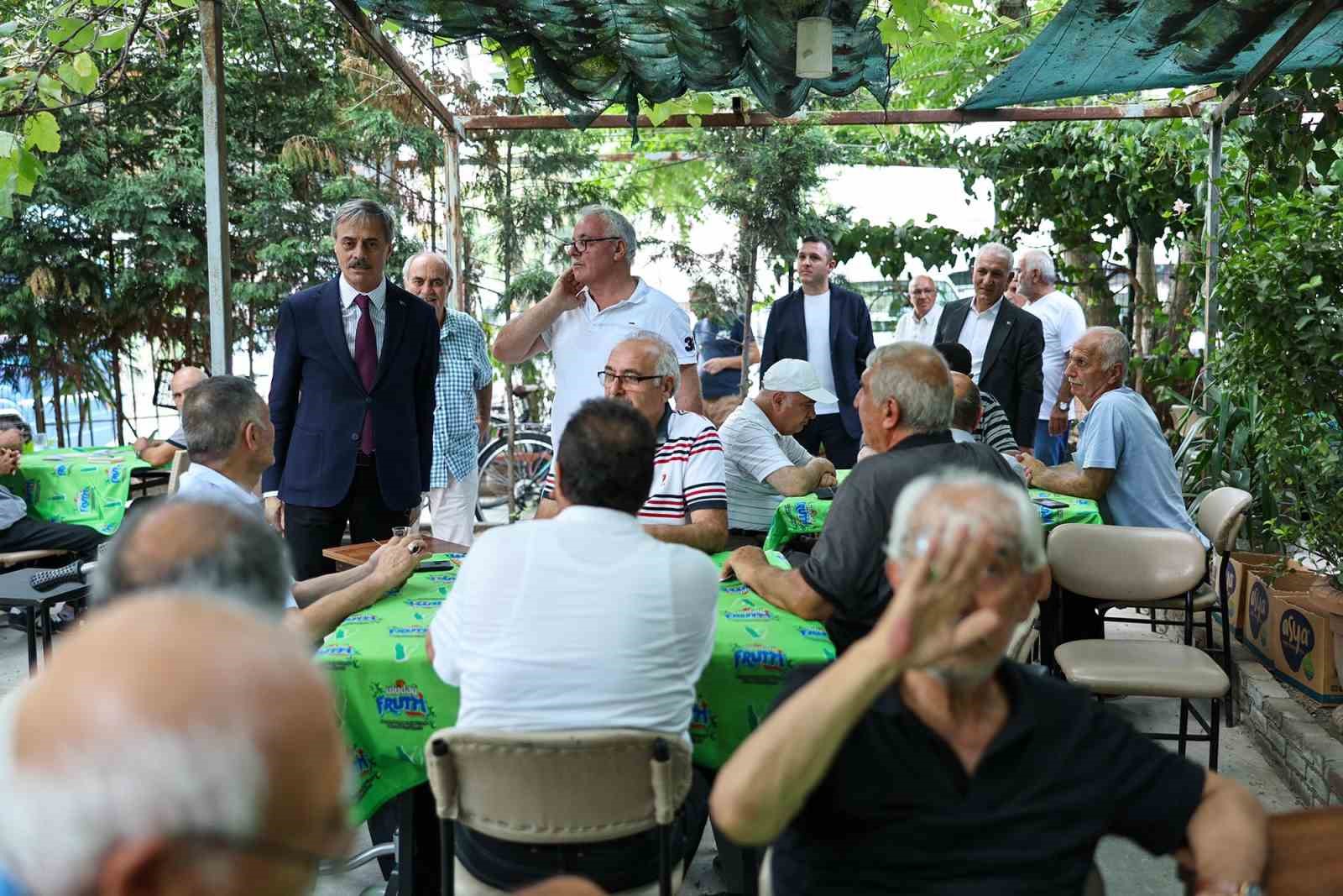 Başkan Alemdar Sakarya’da adım adım vatandaşlarla kucaklaşıyor
