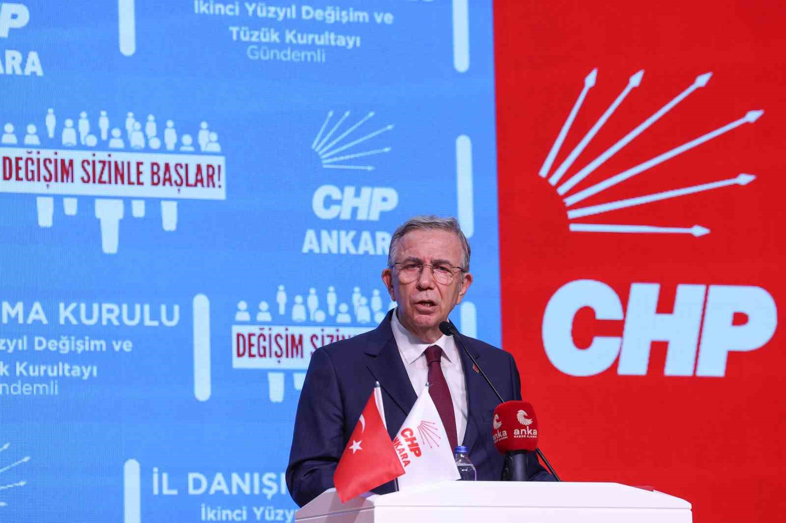 CHP Genel Başkanı Özel: 