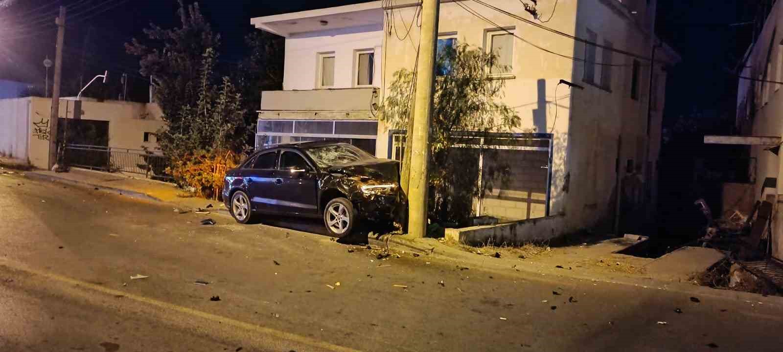 Bodrum’da trafik kazası: 1 ölü, 1 ağır yaralı
