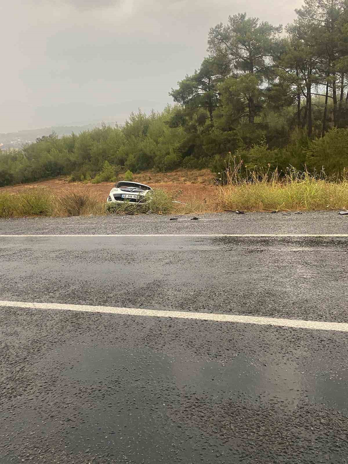 Muğla’da 2 kaza, 1 ölü, 14 yaralı
