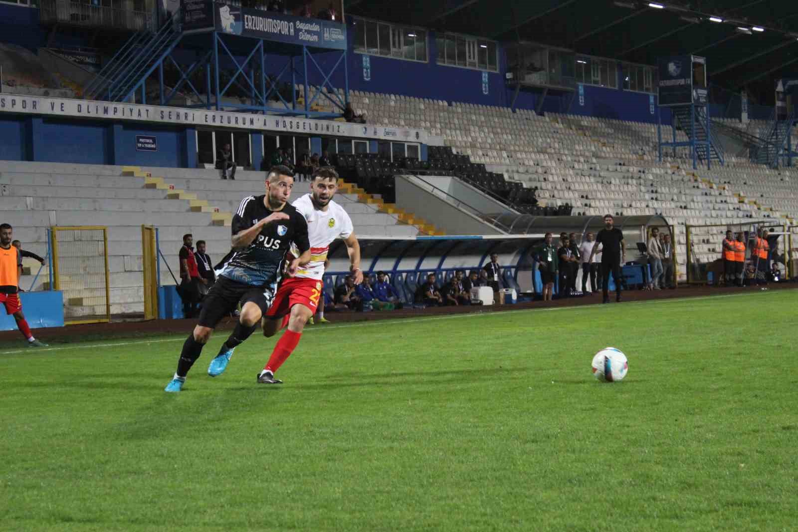 Trendyol 1. Lig: Erzurumspor FK: 3 - Yeni Malatyaspor: 0
