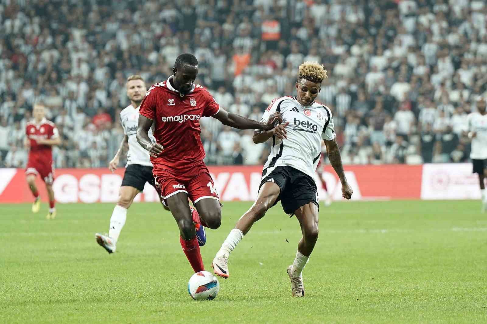 Trendyol Süper Lig: Beşiktaş: 2 - Sivasspor: 0 (Maç sonucu)
