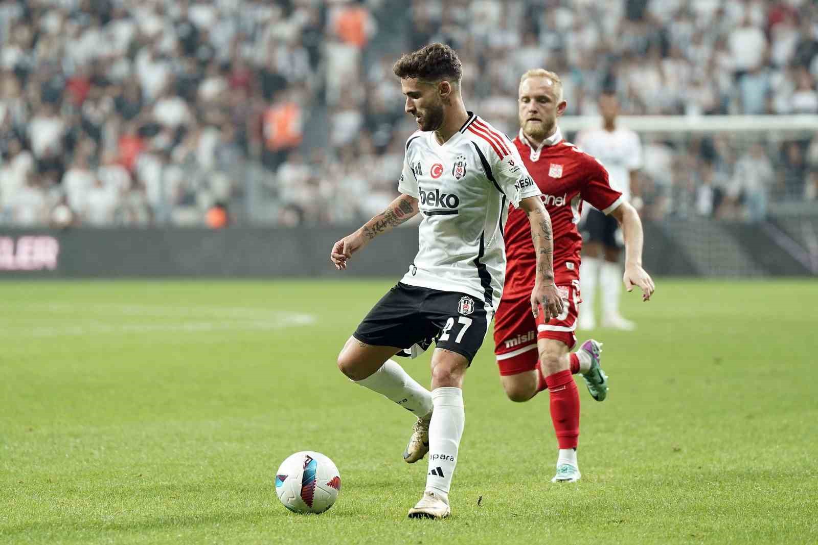 Trendyol Süper Lig: Beşiktaş: 2 - Sivasspor: 0 (Maç sonucu)
