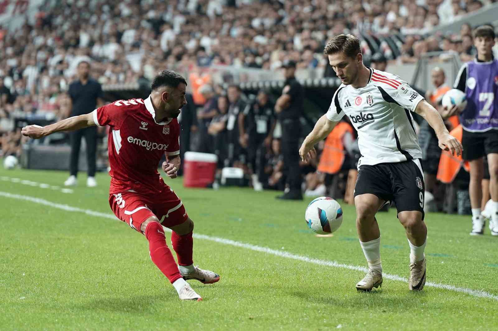 Trendyol Süper Lig: Beşiktaş: 2 - Sivasspor: 0 (Maç sonucu)
