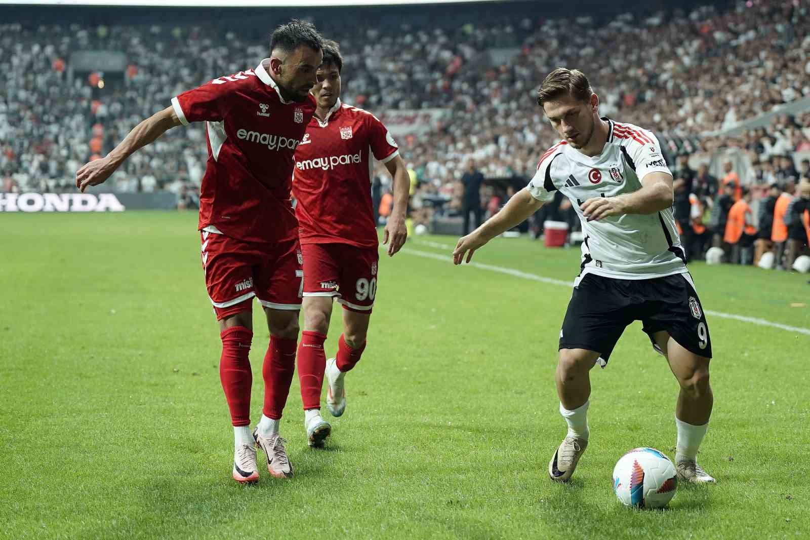 Trendyol Süper Lig: Beşiktaş: 2 - Sivasspor: 0 (Maç sonucu)
