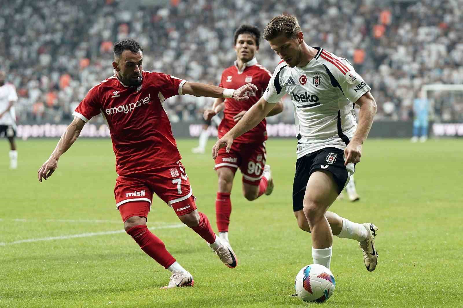 Trendyol Süper Lig: Beşiktaş: 2 - Sivasspor: 0 (Maç sonucu)
