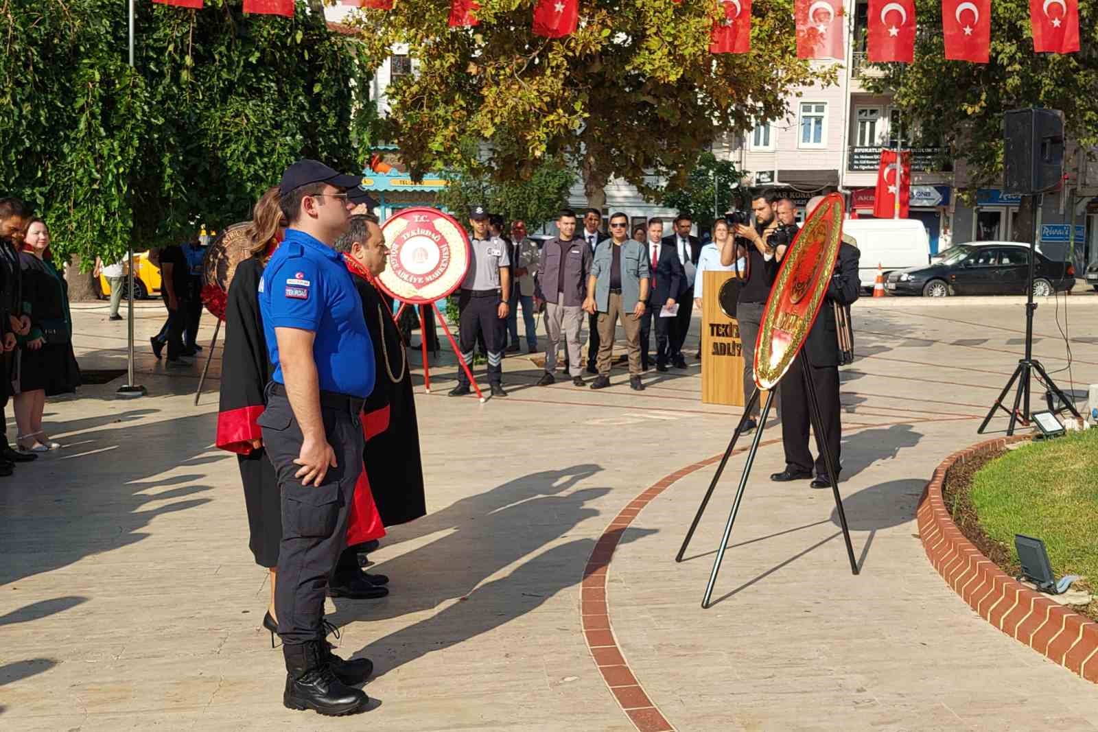 Tekirdağ’da adli yıl açılışı töreni düzenlendi
