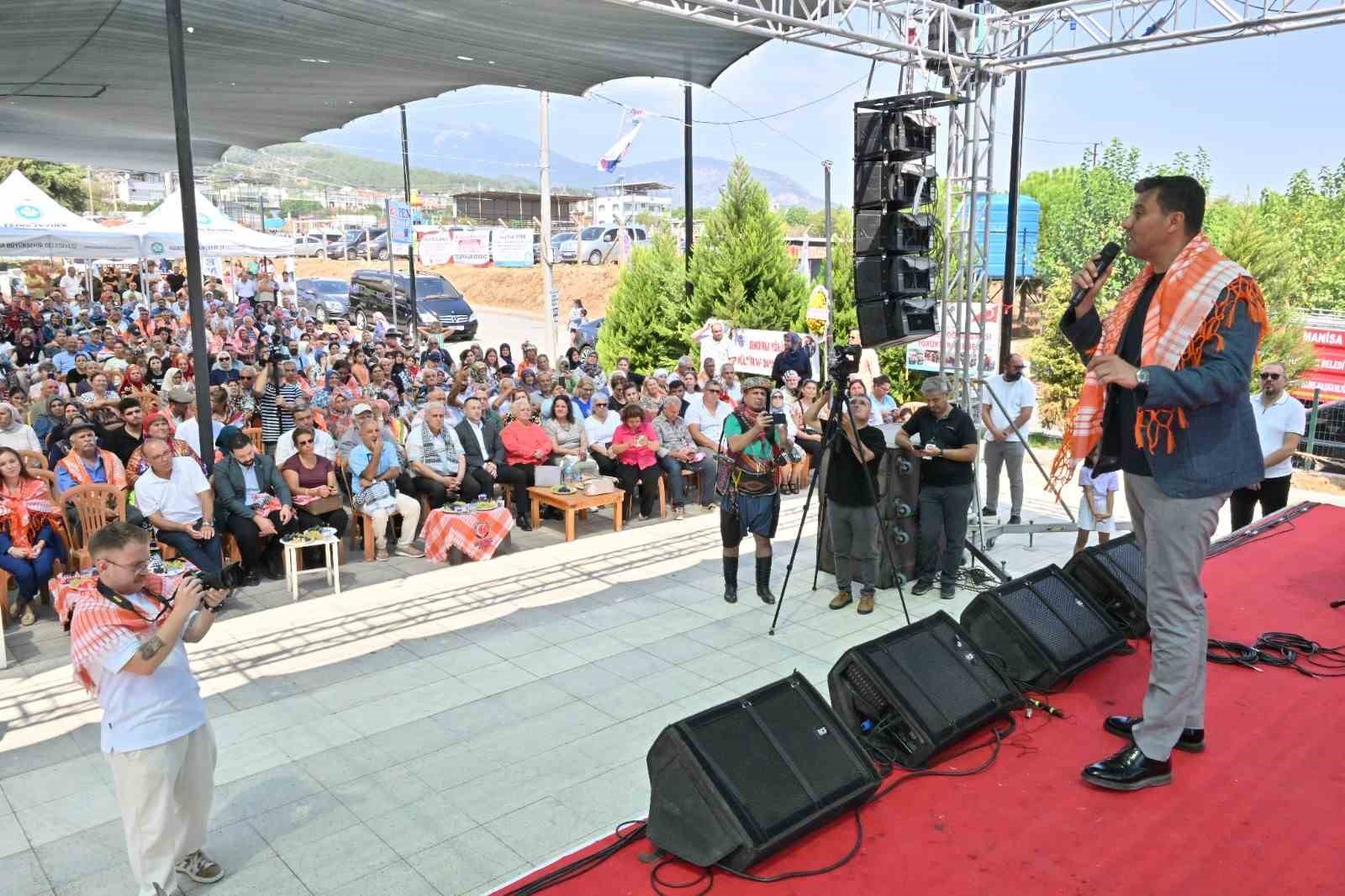 Manisa’da Bağ Bozumu ve Yörük Şenliği coşkuyla kutlandı
