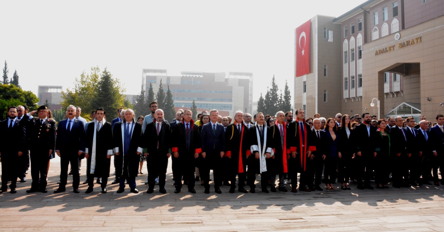 Manisa’da adli yıl düzenlenen törenle başladı
