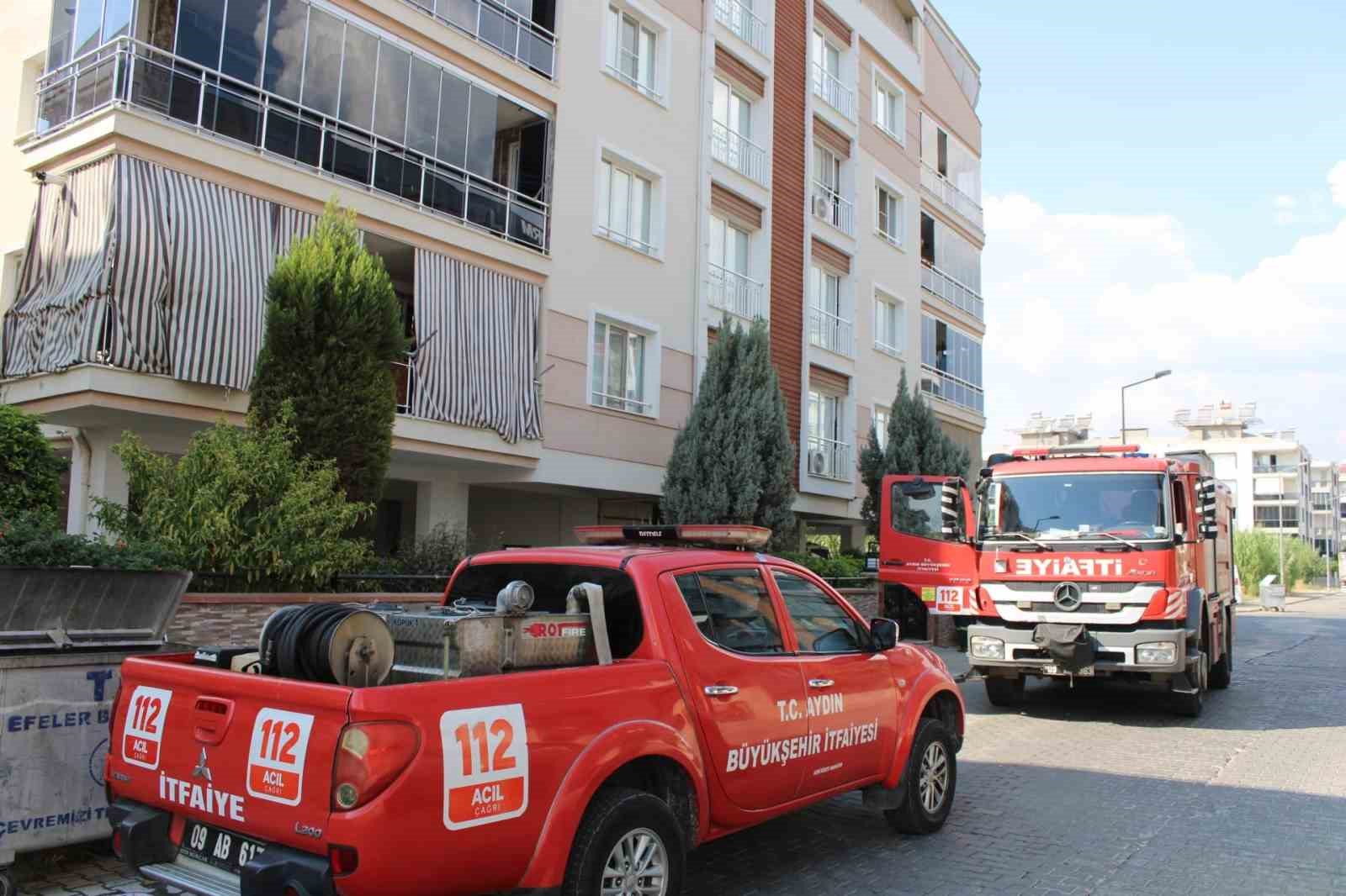 Ocakta tutuşan yağ ekipleri harekete geçirdi
