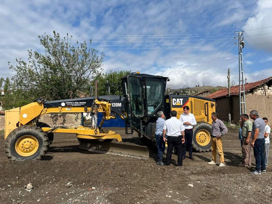 Kaymakam selden zarar gören köylerde inceleme yaptı
