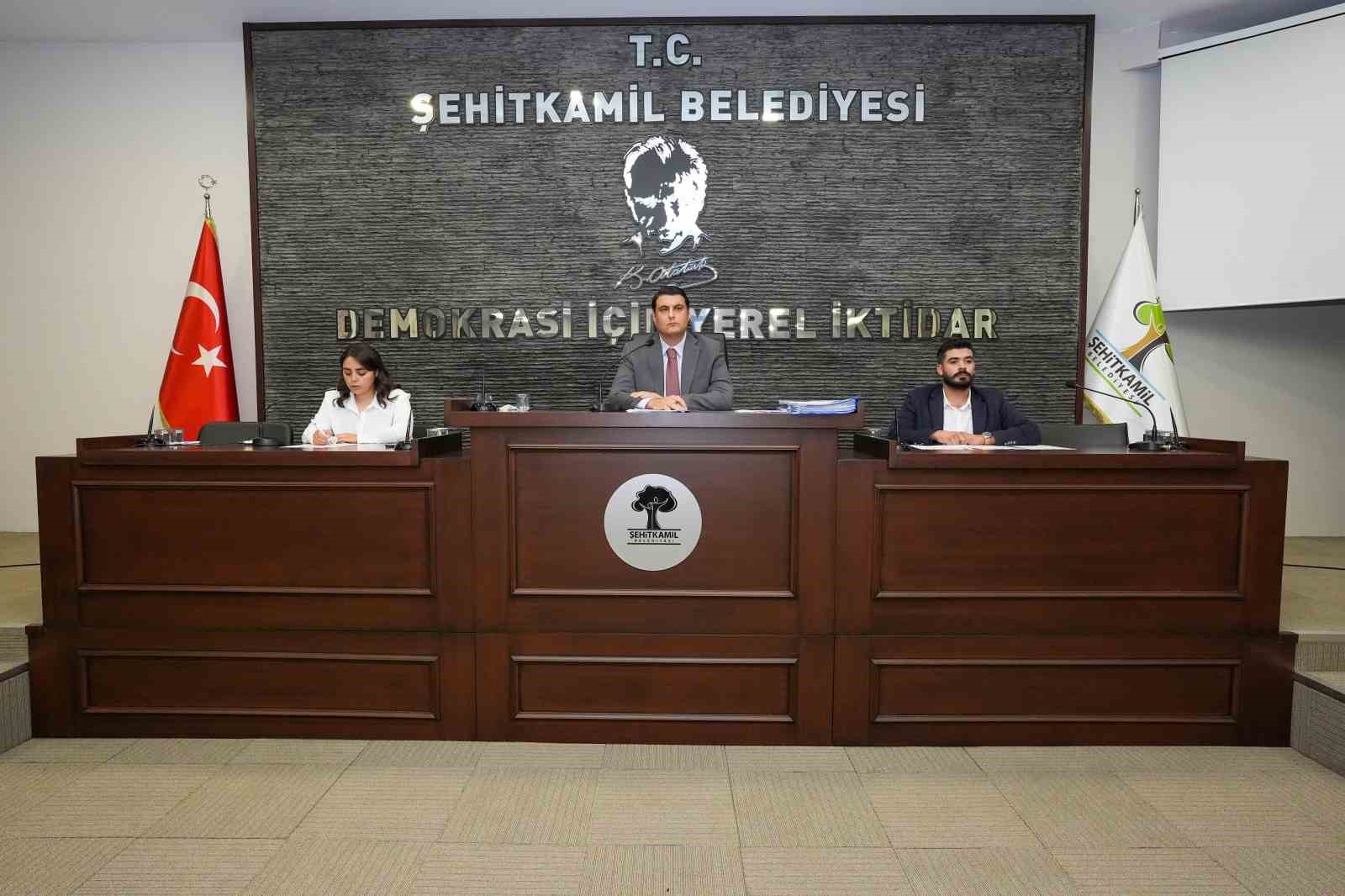 Şehitkamil Belediye Meclisi Eylül ayı ilk toplantısı tamamlandı
