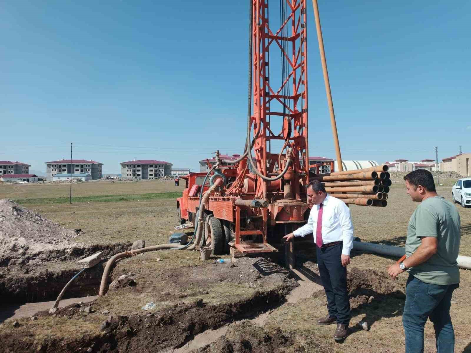 Kars Belediyesi sondaj çalışması başlattı
