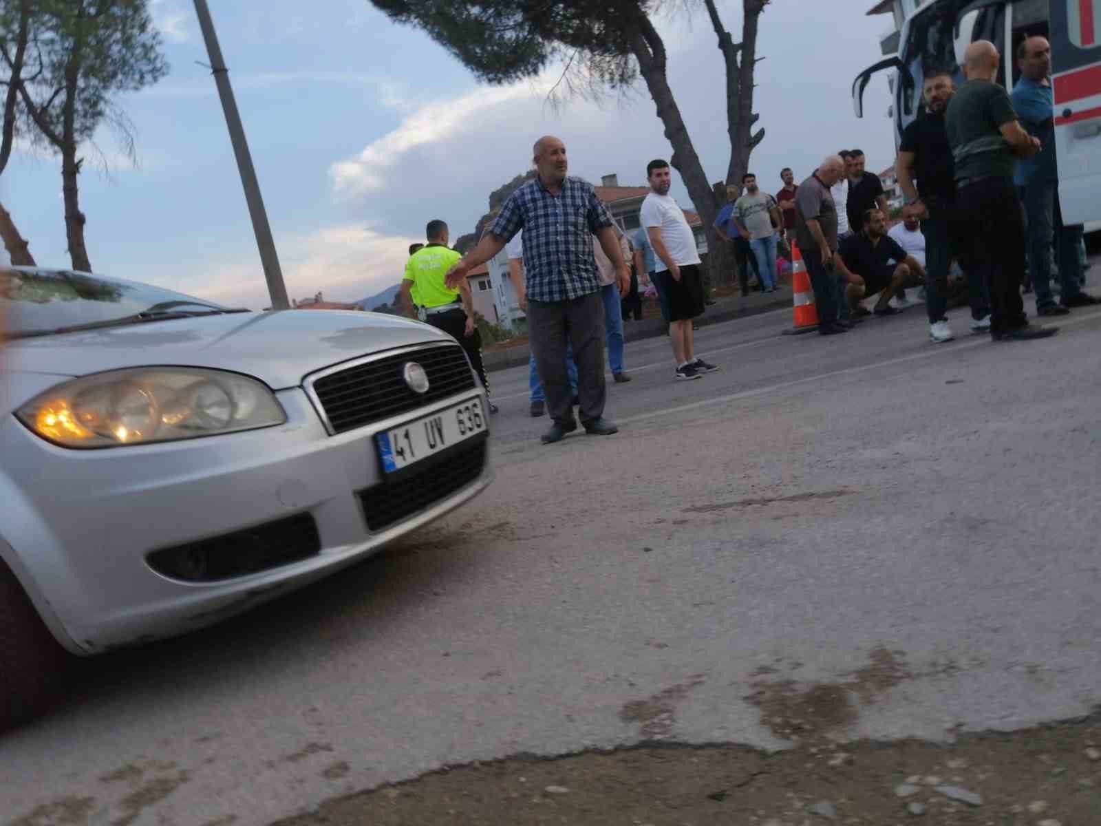 Yayaya çarpan motosiklet sürücüsü olay yerinden kaçtı
