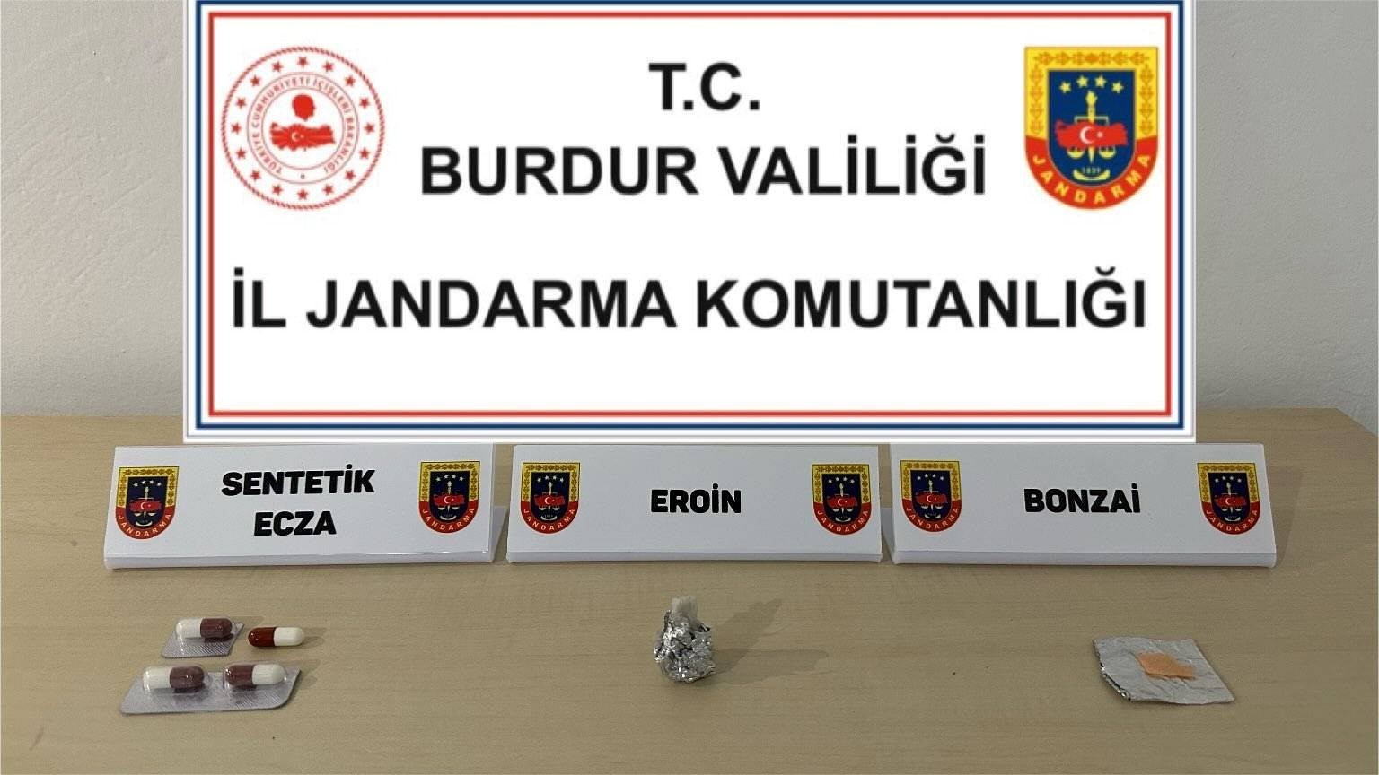 Burdur’da ağustos ayı kaçakçılık ve uyuşturucu operasyonunda 2 şüpheli tutuklandı
