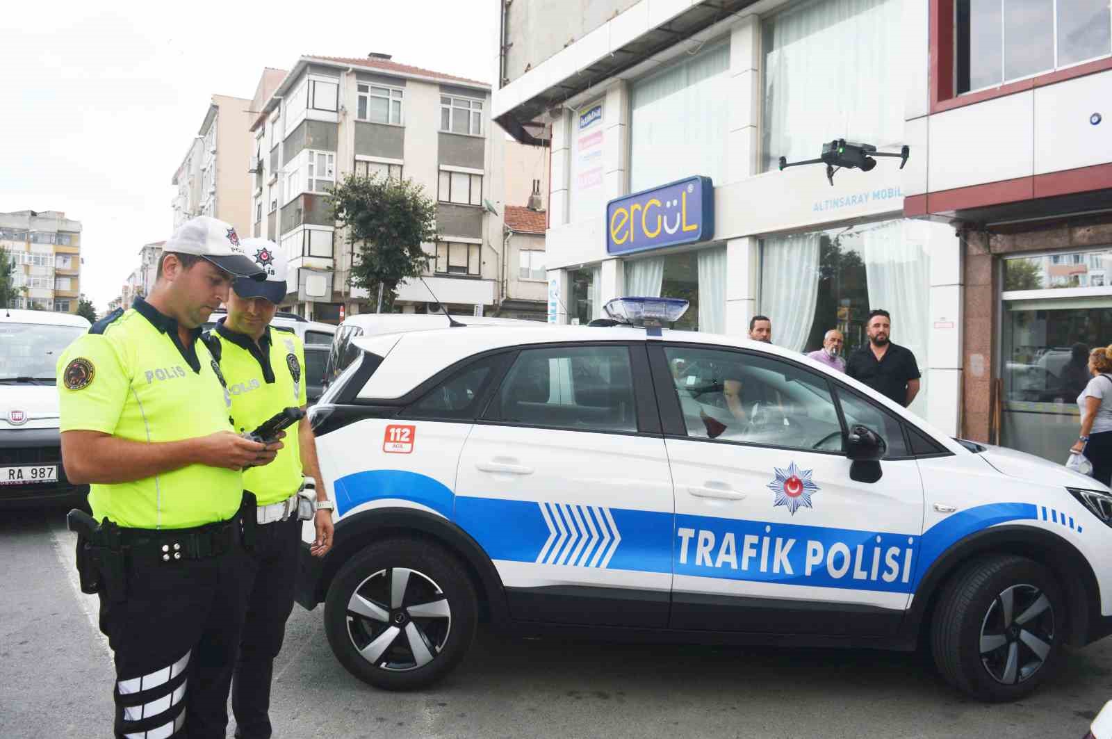 Saray’da trafik denetimleri
