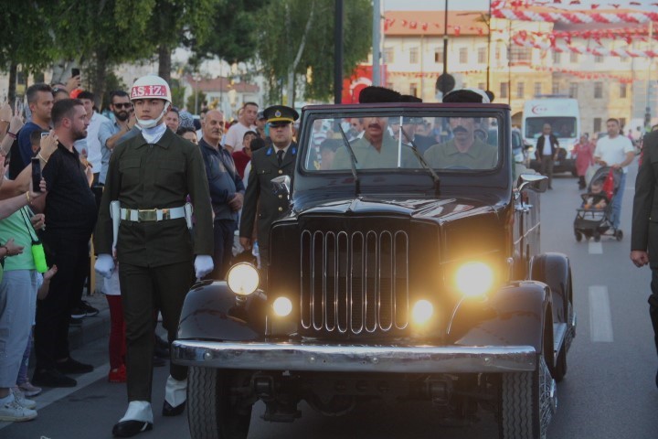 Atatürk’ün Sivas’a gelişi canlandırıldı
