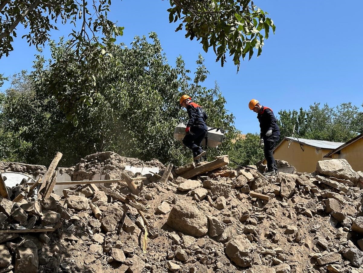 Bayburt AFAD, Erzurum’daki tatbikata katıldı
