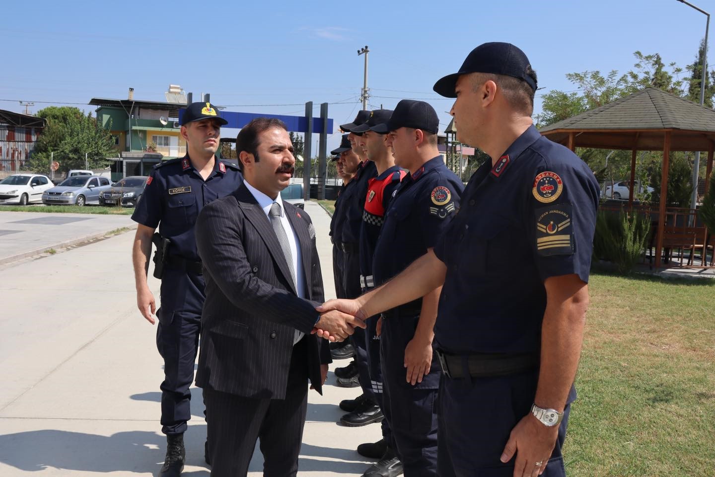 Koçarlı Kaymakamı Taşkın, emniyet ve jandarma personeli ile bir araya geldi
