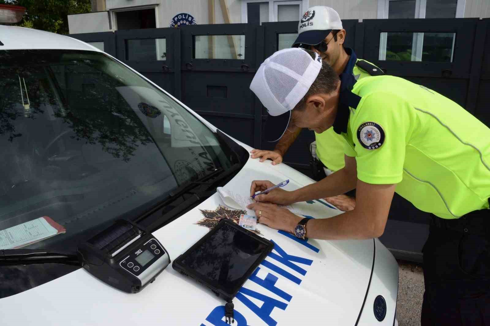 Kırklareli’nde trafik denetimi: 85 araç trafikten men edildi
