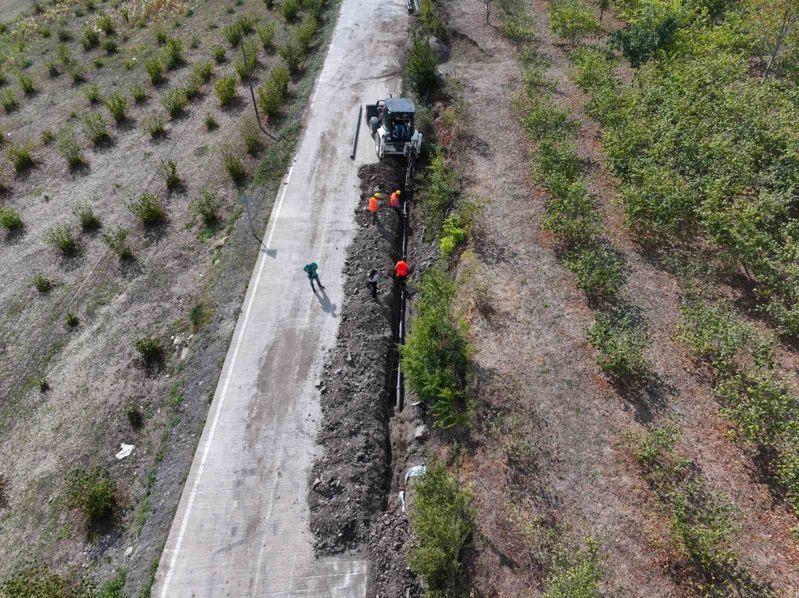 SASKİ’den kırsala yeni içme suyu hattı
