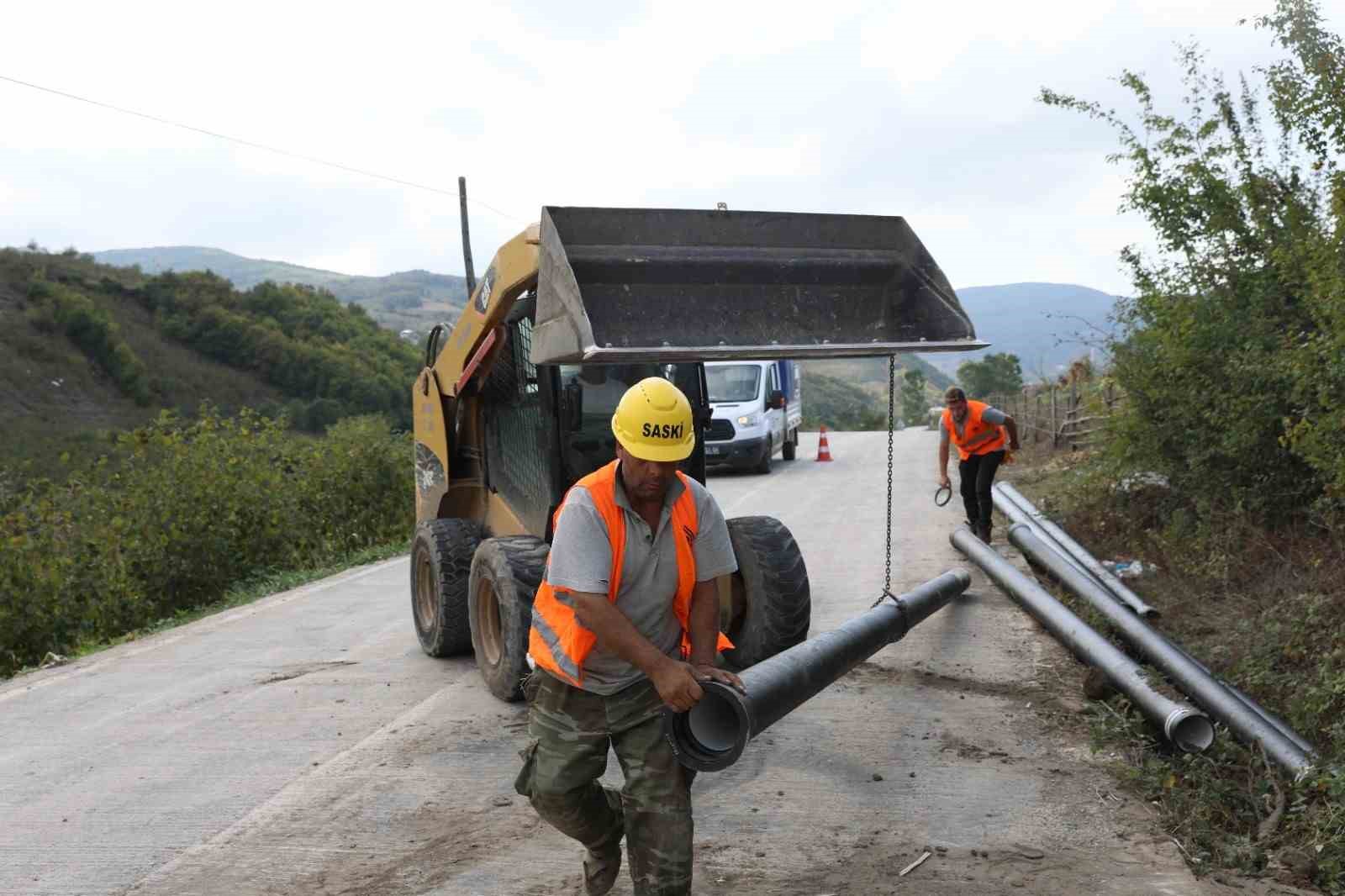 SASKİ’den kırsala yeni içme suyu hattı
