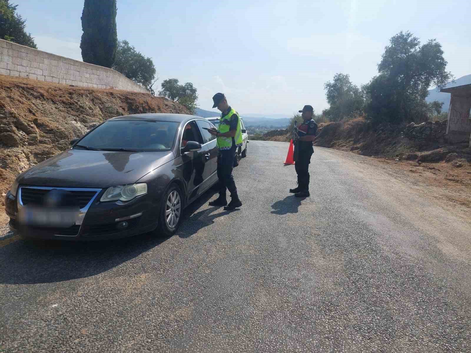 Aydın’da orman yollarında denetimler devam ediyor
