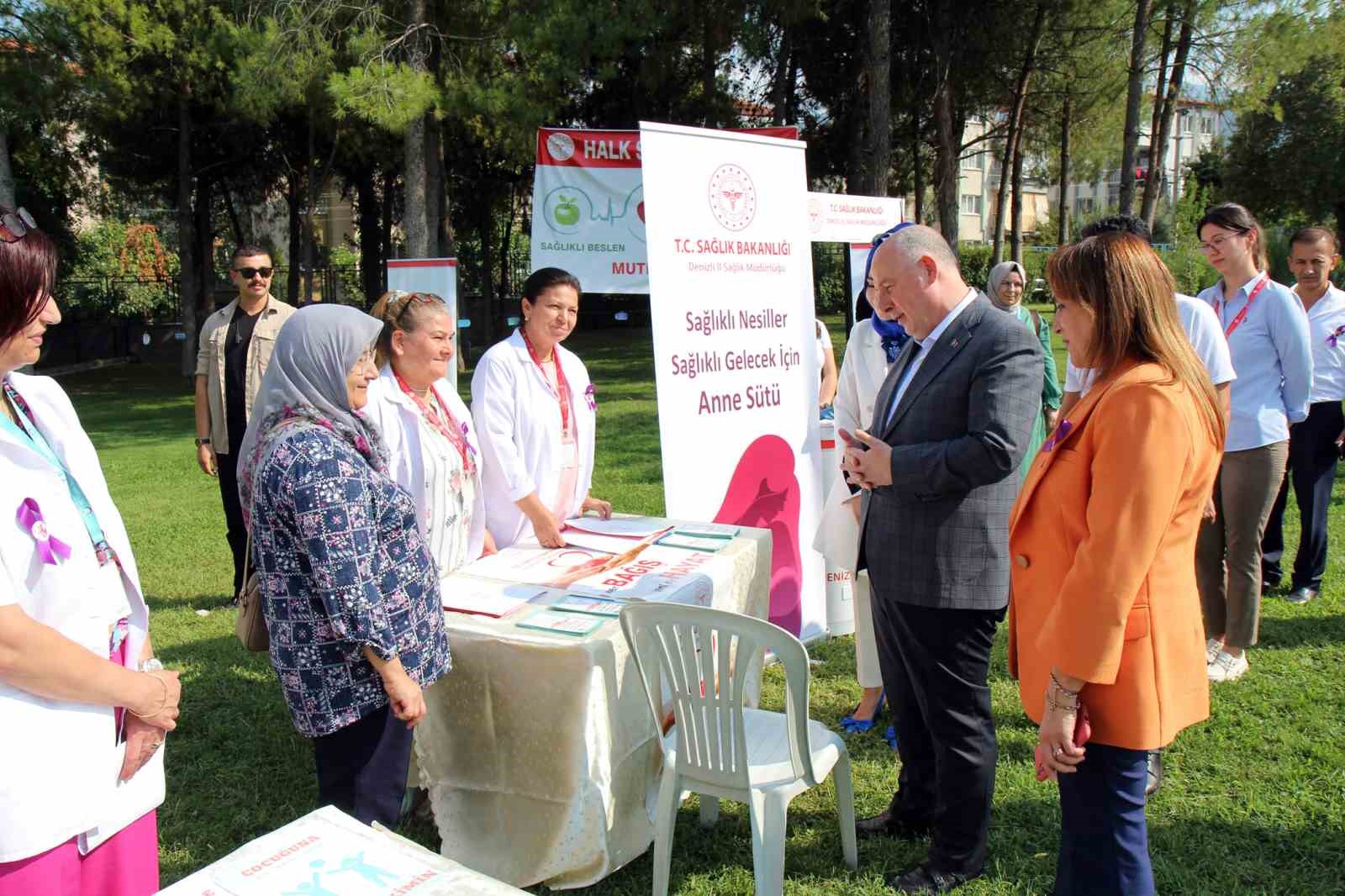 Sağlık çalışanlarına ziyaret edilerek halk haftası kutlandı
