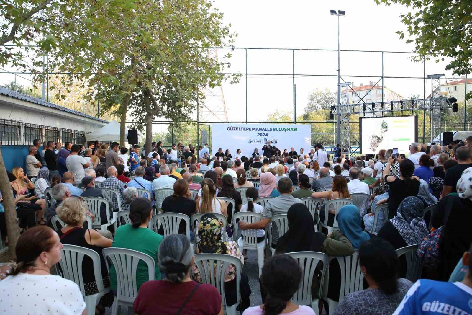 Başkan Özmen Güzeltepe Mahalle sakinleriyle buluştu
