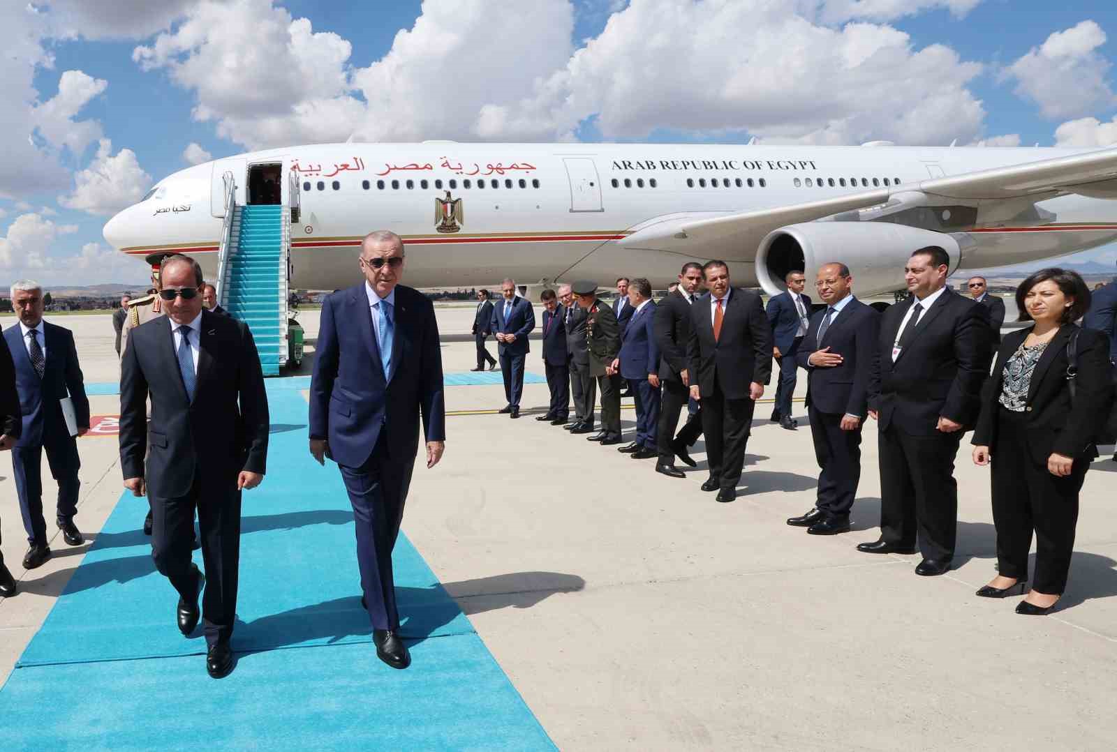 Mısır Cumhurbaşkanı Sisi, Ankara’da
