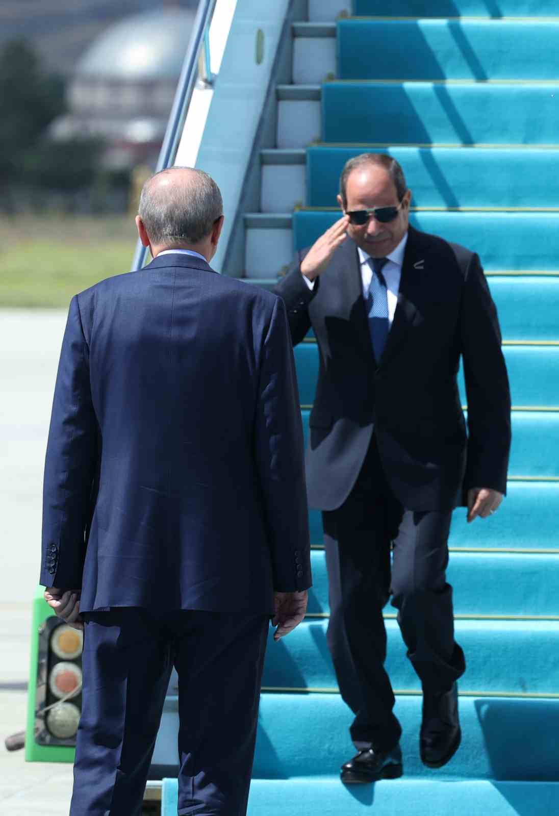 Mısır Cumhurbaşkanı Sisi, Ankara’da
